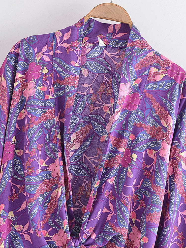 Ensemble kimono Fleuri