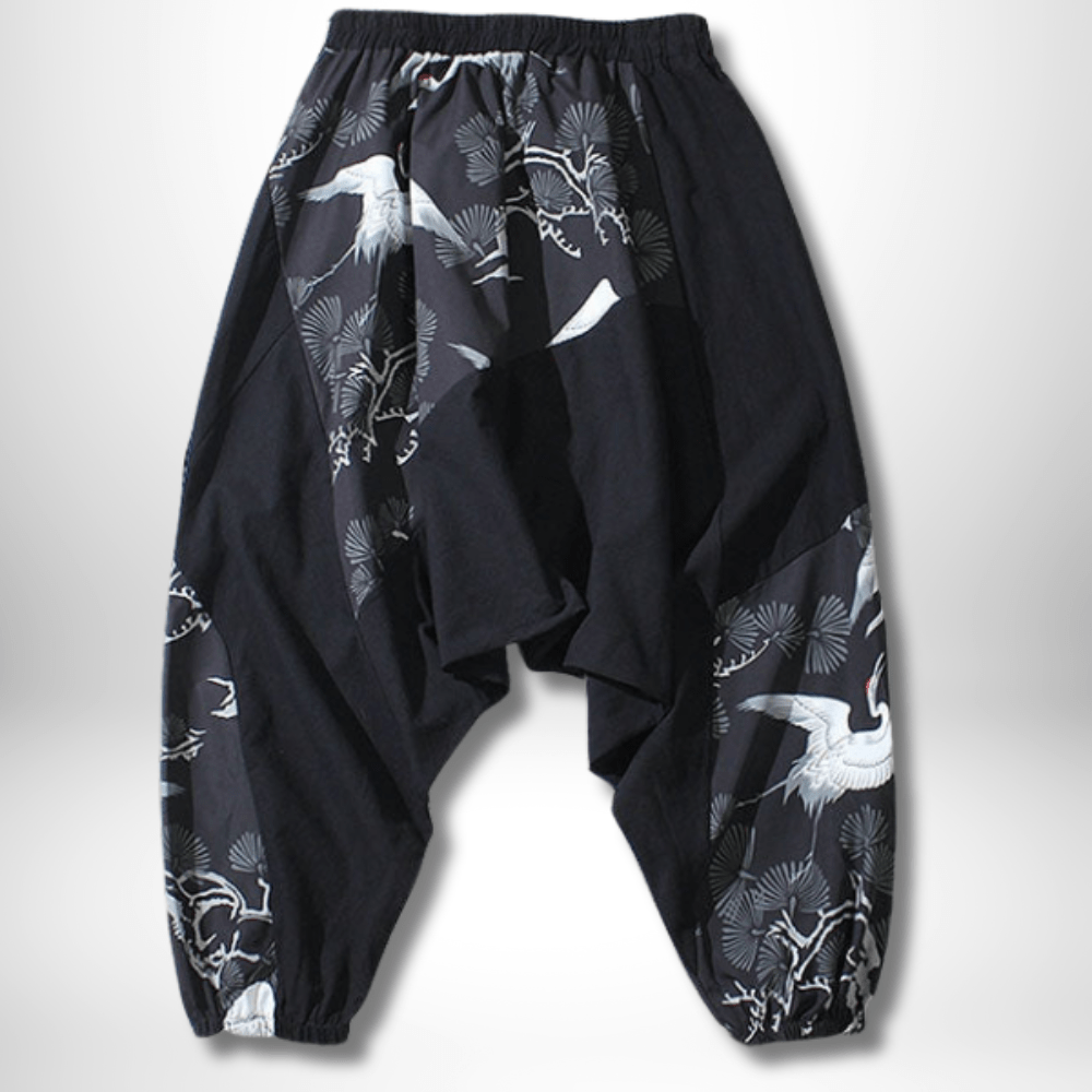 Pantalon japonais Grue