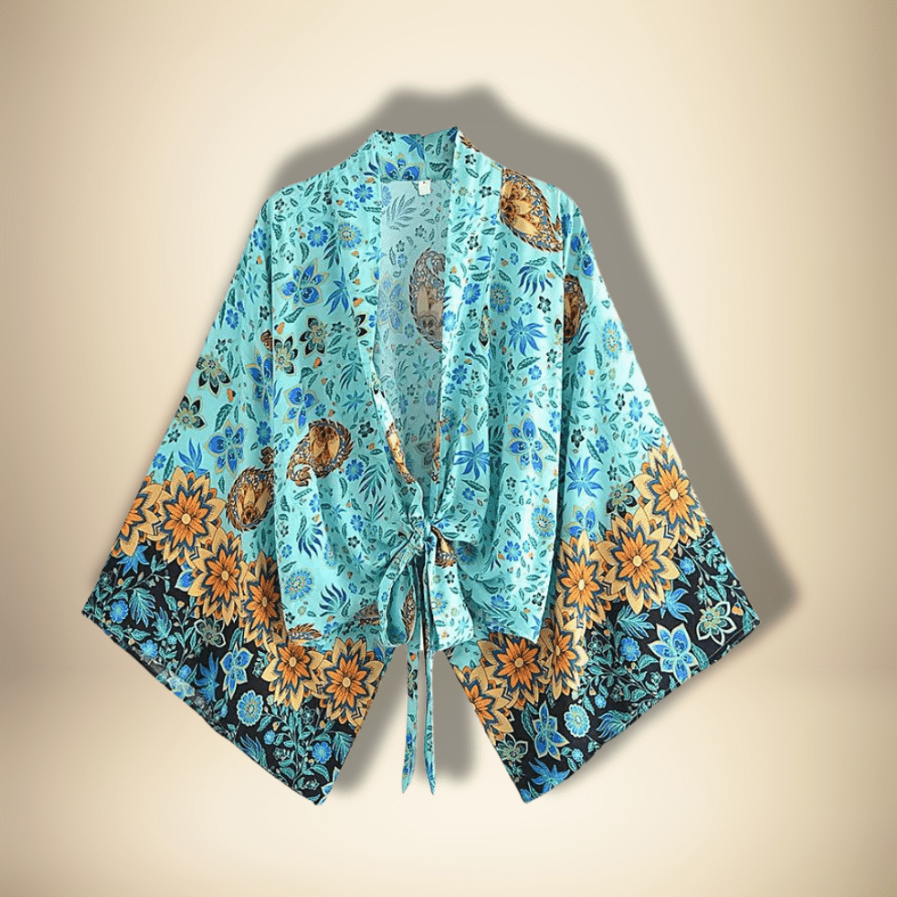 Veste kimono courte pour femme