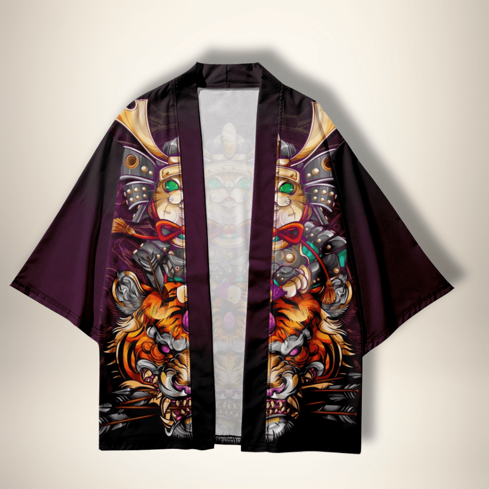 Veste kimono homme Tiger