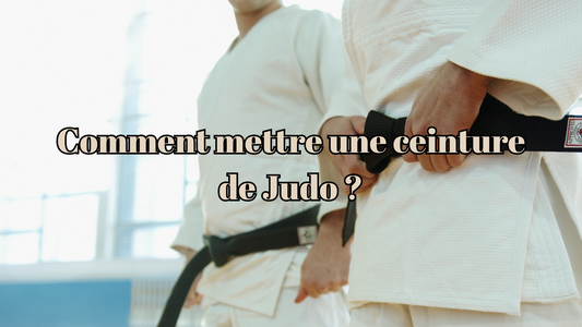 comment mettre une ceinture de judo
