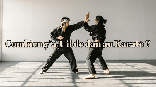 Combien de dan au karaté