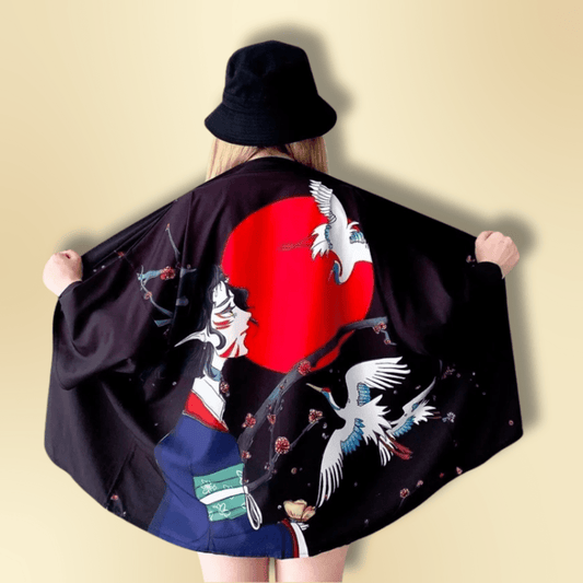 Kimono enfant Japan Noir / 100 CM