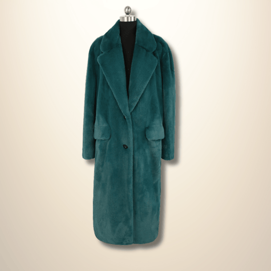 Manteau Kimono Femme Fausse Fourrure