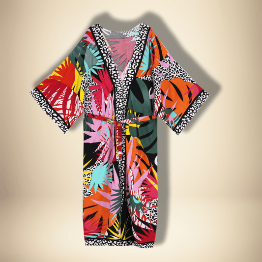 Robe Kimono African Colorgrass / Taille Unique