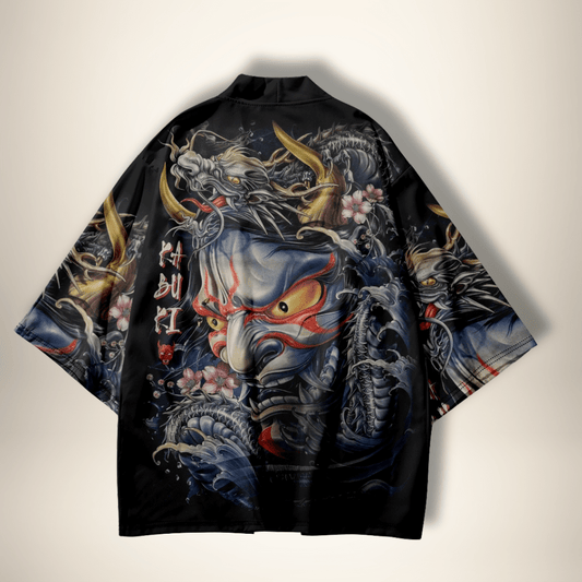 Veste kimono homme Devil Noir / XS