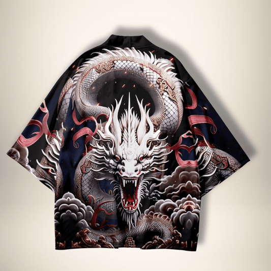 Veste kimono homme WhiteDragon Noir / XS